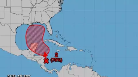 Esta es la FECHA en que el posible Ciclón Tropical impactaría a Yucatán