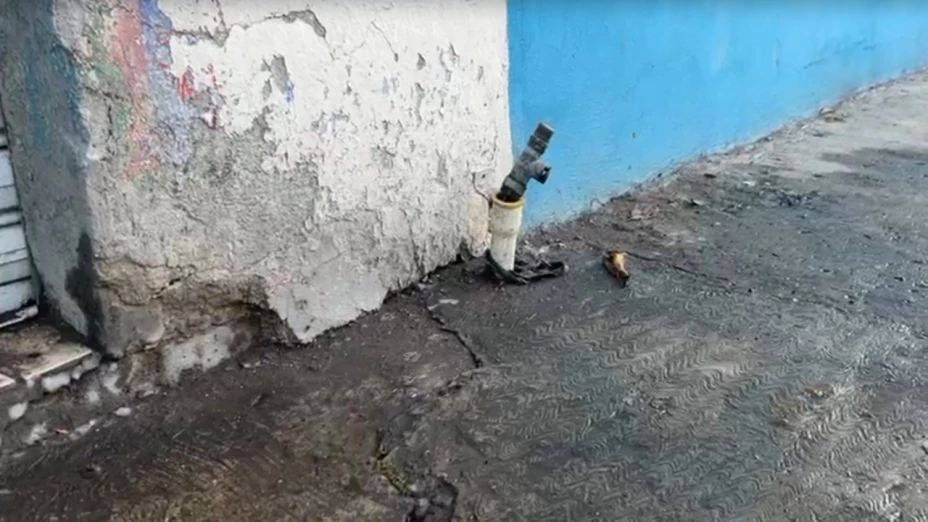 fuga de gas en 74 Poniente Puebla