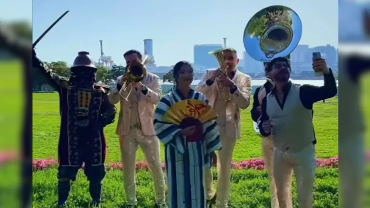 Banda El Recodo en Japón