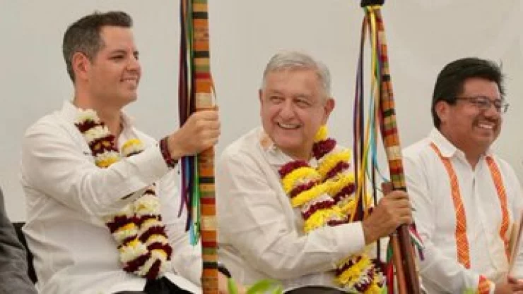 AMLO y Murat