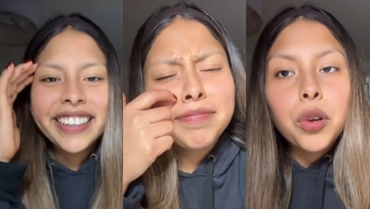 VIDEO Gesto de un taxista con una joven se vuelve viral.jpg