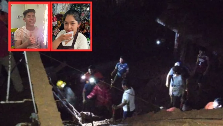 Víctimas del derrumbe en Xalapa