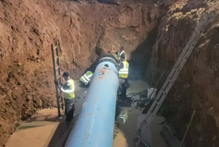 Servicio de agua en Tijuana y Rosarito: CESPT concluye reparaciones en el Acueducto del Blvd. 2000 este 10 de septiembre de 2025