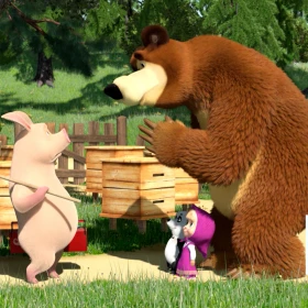 Masha y el Oso | Fiebre de Baile
