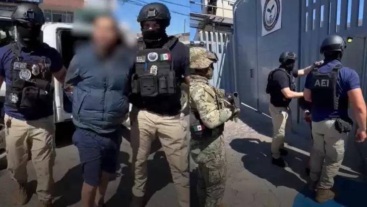 VIDEO Arrestan a líder criminal en Tijuana acusado de multihomicidio