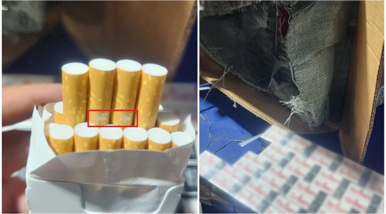 Cigarros ilegales llegaron a México por el AICM desde Tailandia.