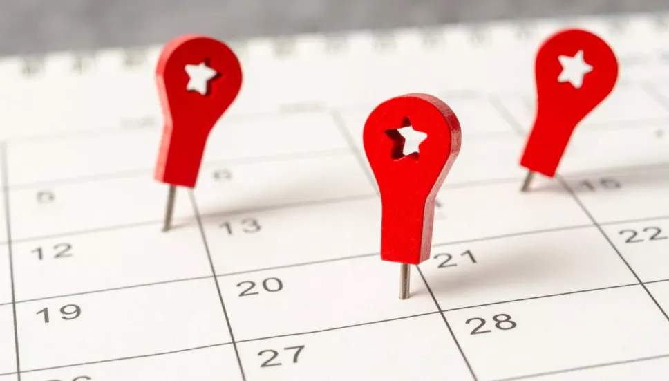 Días feriados en septiembre