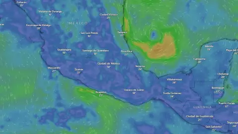 Aumentará a 90 POR CIENTO la posibilidad de formación del ciclón tropical CERCA de Yucatán