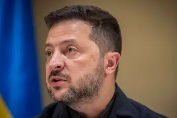 El presidente de Ucrania, Volodymyr Zelenskyy.