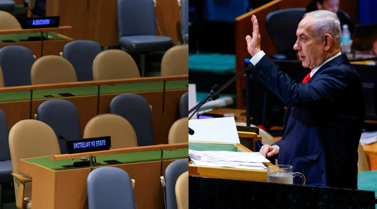 Impacto en la Asamblea General: Netanyahu habla de Hamás e Irán y recibe rechazo inesperado