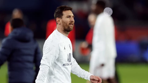 Messi con el PSG