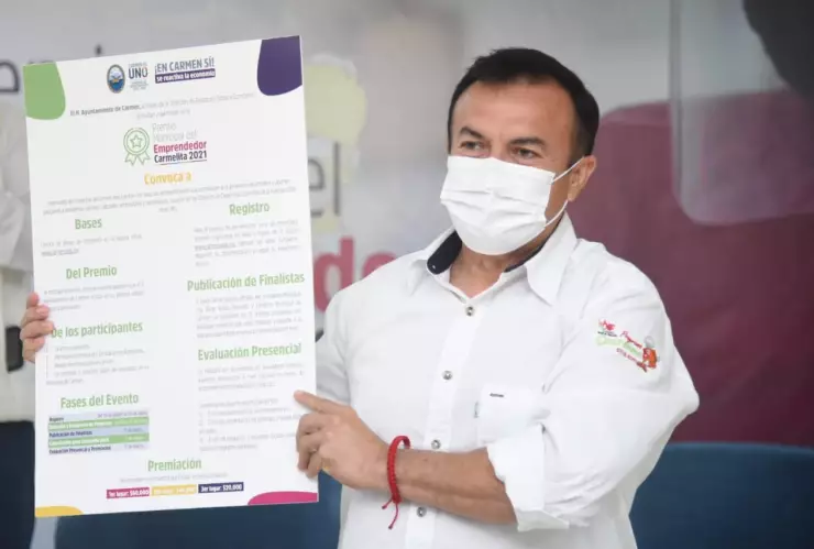 Balean camioneta de Óscar Rosas, candidato a alcalde del Carmen