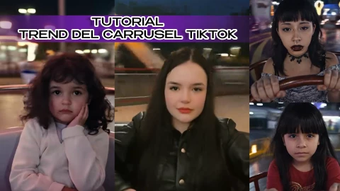 ¿Cómo hacer el video del Trend del Carrusel de TikTok_ Te dejamos el TUTORIAL COMPLETO y el prompt de IA para hacerlo en tu celular o ‘compu’.webp