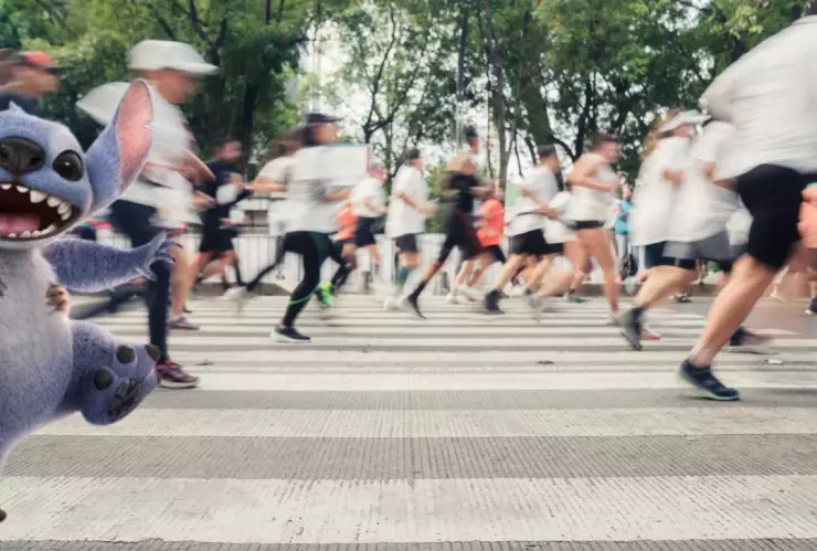 Carrera de Lilo y Stitch