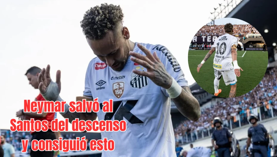 Neymar en Santos