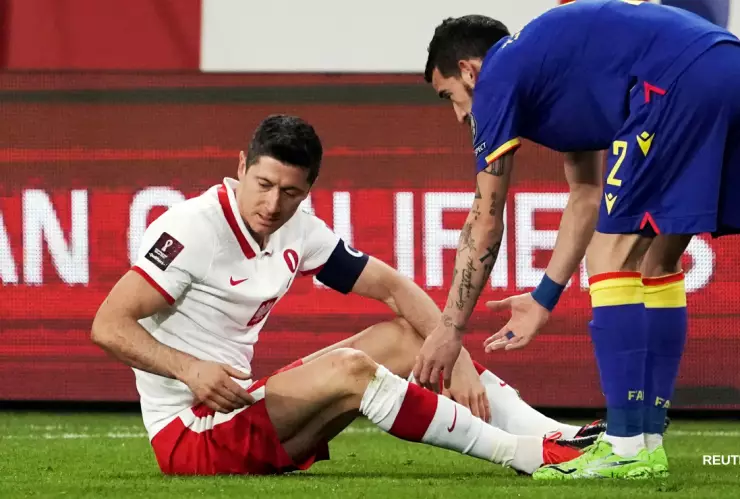 Robert Lewandowski lesionado 