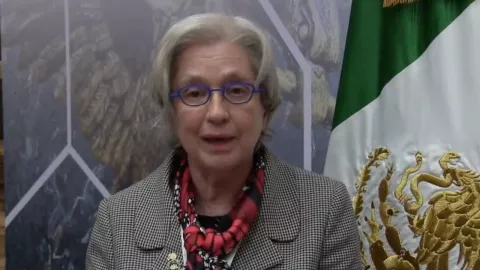 Raquel Serur, embajadora de México en Ecuador emite mensaje por Conflicto Interno Armado