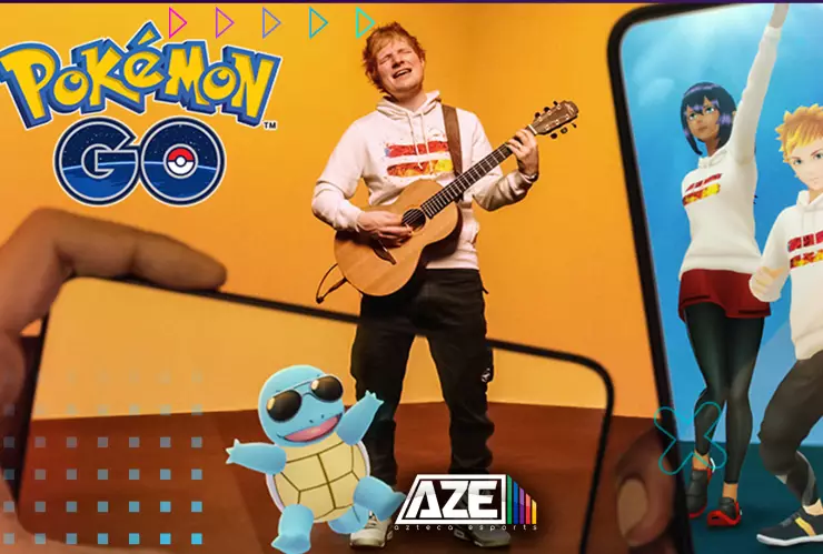Ed Sheeran, Pokémon GO