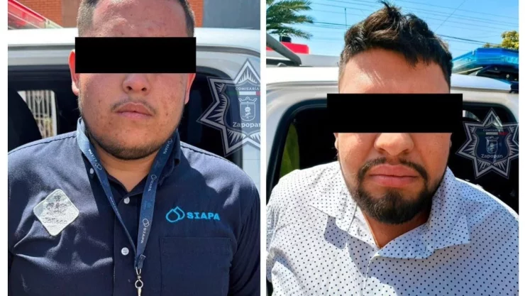 Detienen a sujetos por hacerse pasar por empleados del SIAPA