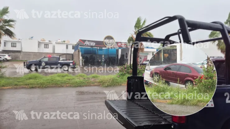 Aseguran vehículo en Portalegre, Culiacán