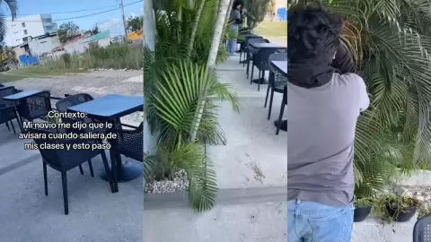 ¡ATRAPADO! Chica sorprende a su novio cuando él le preparaba un detalle romántico