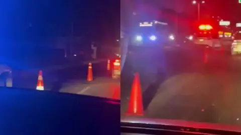 Persona fallecida tras acidente en la carretera Cancún - Puerto Morelos; hay tráfico pesado.jpg