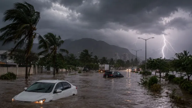 Habrá fuertes tormentas hoy Este es el pronóstico del clima en Nayarit