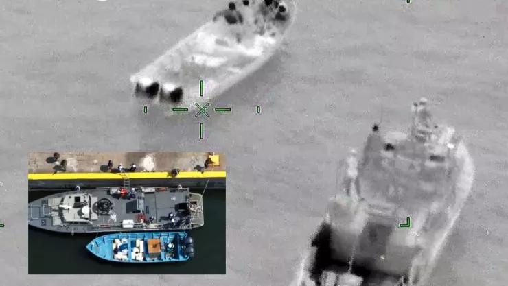 Golpe al narco en Oaxaca: Cae narcolancha con cocaína y combustible en Salina Cruz