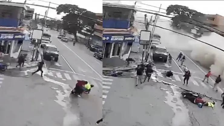 ¡Se abrió la tierra! Filtran VIDEO inédito de los terremotos en Venezuela