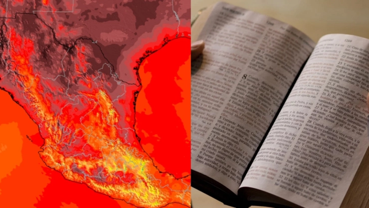 Usuarios viralizan versículos de la Biblia que hablan sobre el calor extremo