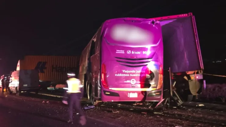 Accidente en autopista de Veracruz