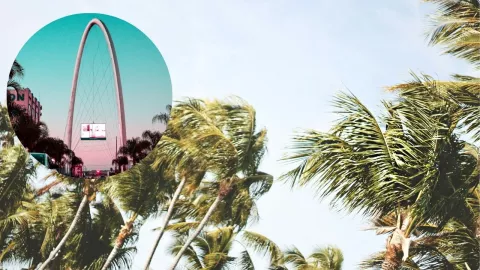 Vientos de Santa Ana en Tijuana hoy miércoles 26 de febrero de 2025