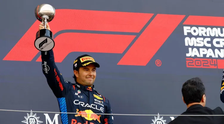 Checo Pérez obtiene el segundo lugar en el GP de Japón 2024