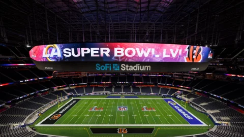 Super Bowl LVI, Cincinnati Bengals vs Los Angeles Rams