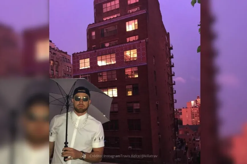 FOTOS | Travis Kelce y Taylor Swift