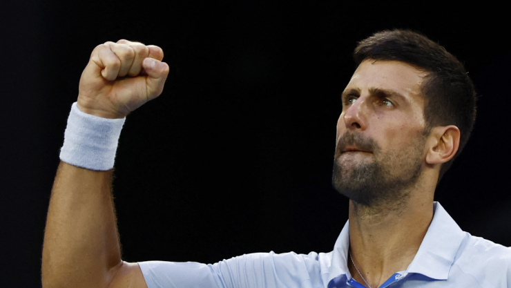 Novak Djokovic en Abierto de Australia