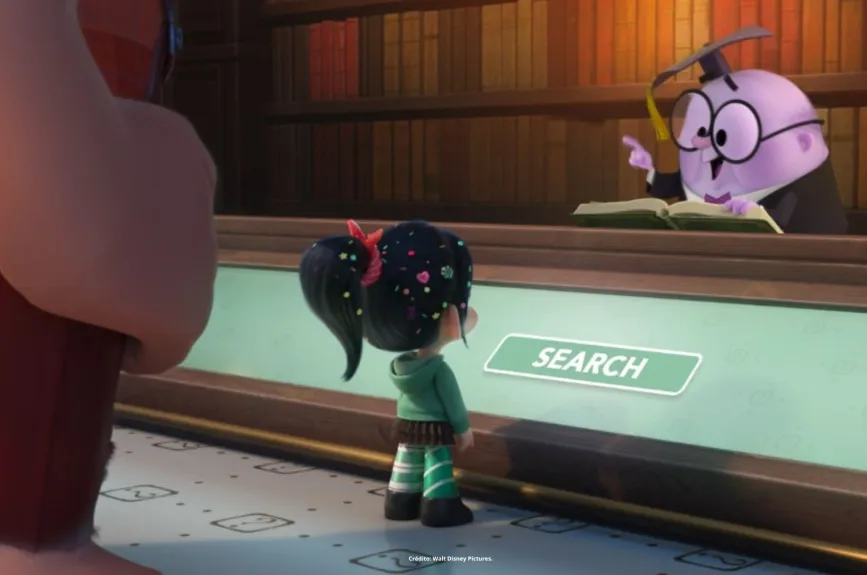 La película Wifi Ralph incluyó en varias de sus escenas a personajes de otras películas animadas, así como marcas y mucho más. | Estreno Platinum por Azteca 7