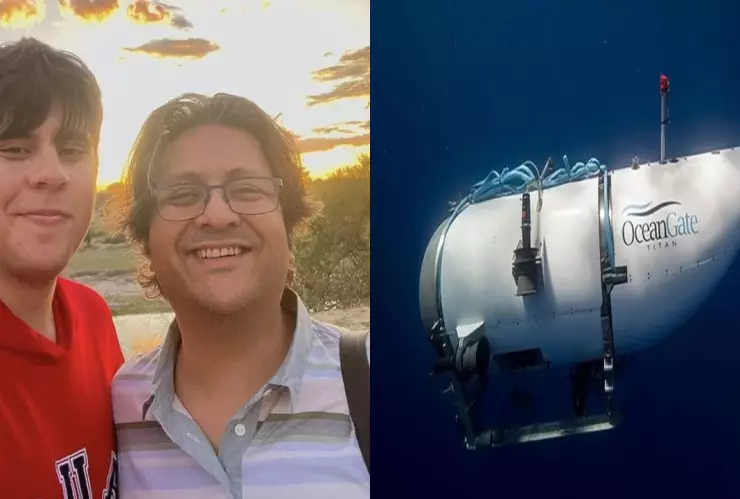 Víctima de submarino Titan