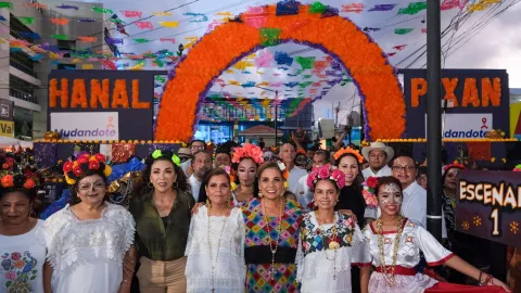 Mara Lezama aseguró que el Hanal Pixán en Puerto Juárez se queda
