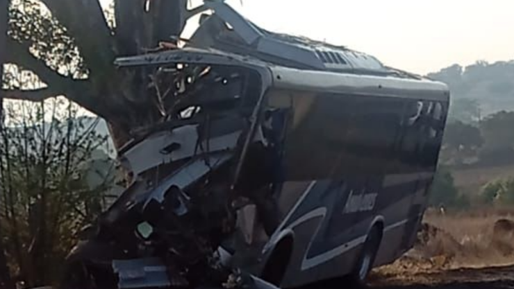 Chofer inicia audiencia inicial choque autobús en Amealco