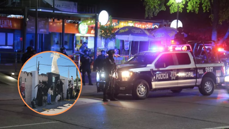 Operativo Halloween en Culiacán 2023.