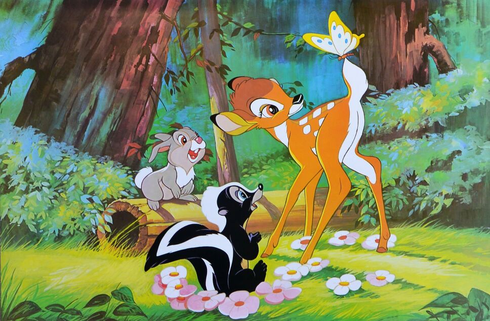 Bambi y Flor