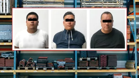 Detienen a 3 extorsionadores en Iztapalapa; dueño de negocio los denunció en flagrancia