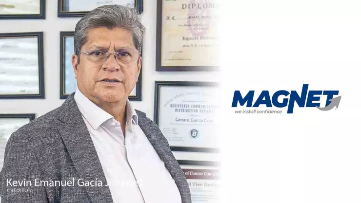 Genaro García Cruz nos da entrevista exclusiva sobre magnet magnum networks telecommunications