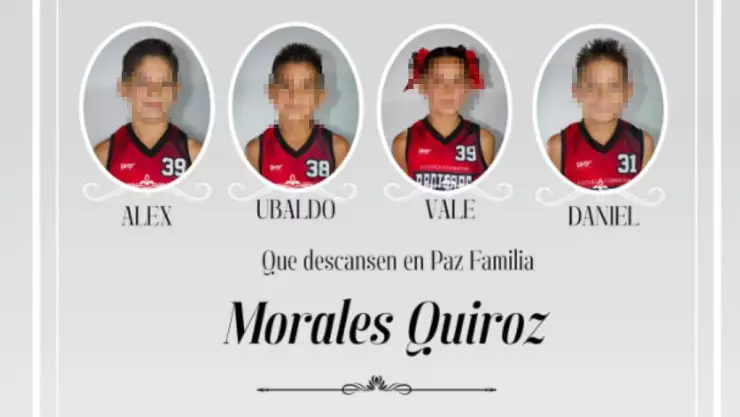 Hermanos que muerieron en accidente en Oaxaca