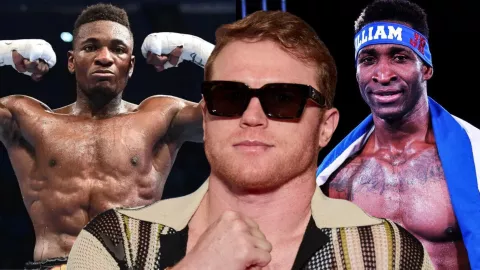 Canelo Álvarez William Sculll Christian Mbilli