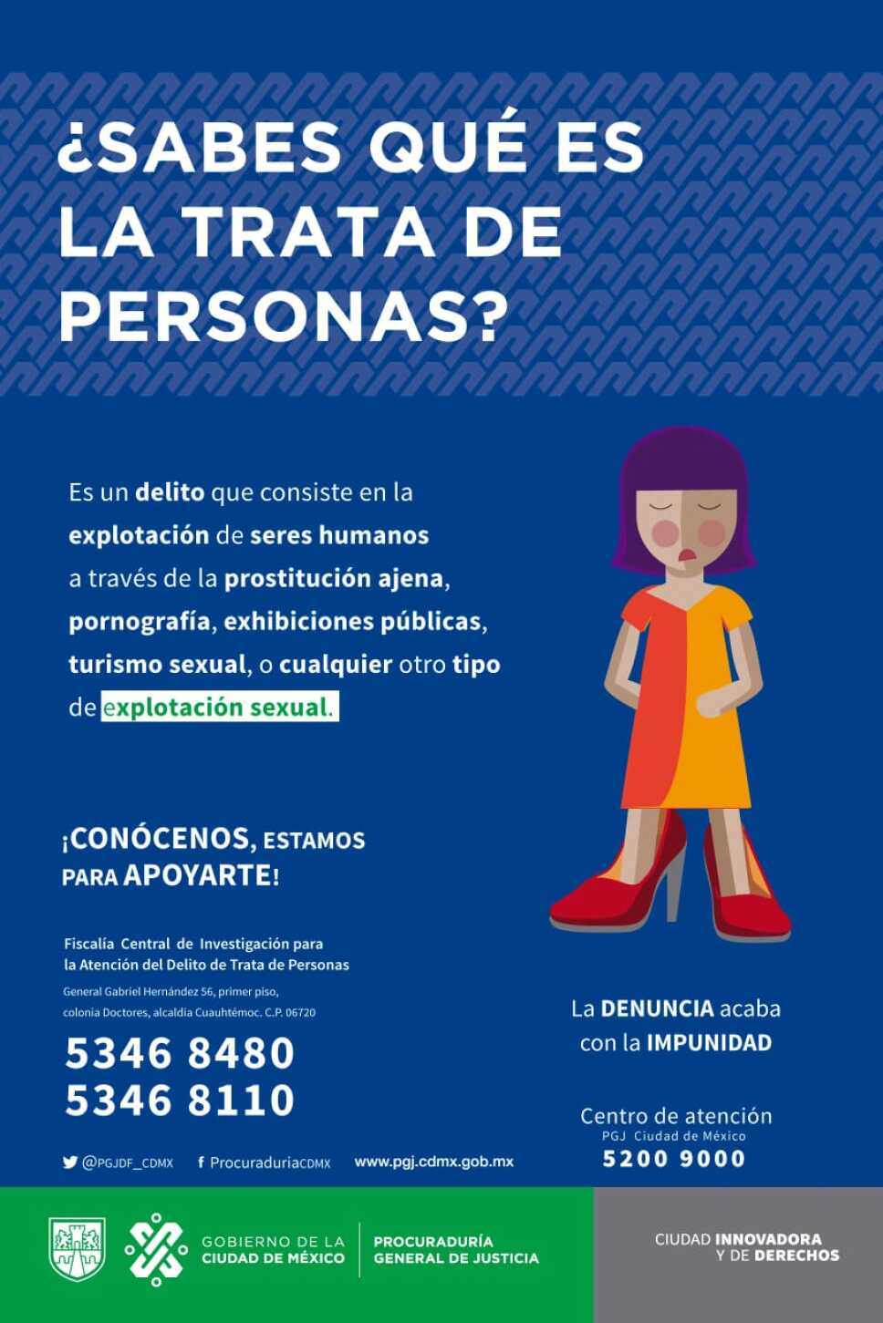 El Metro se suma a celebraciones del Día Mundial contra la Trata de Personas