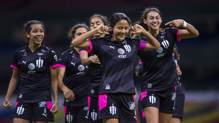 Rayadas venció al América en la semifinal de ida por marcador de 4-1.