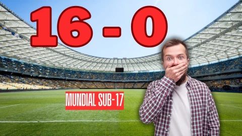 Ningún mexicano puede creer la goleada histórica que hubo en el Mundial Sub-17: fue 16-0