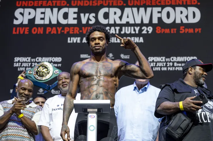 Errol Spence Terence Crawford pelea box
